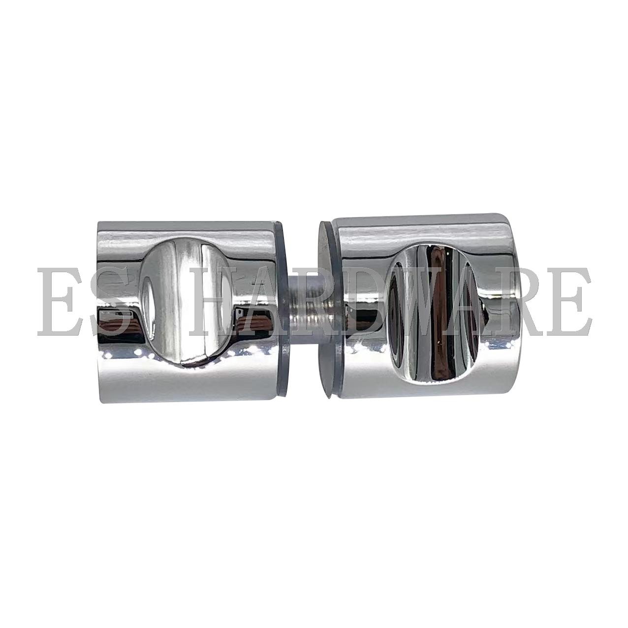 Contemporary Style BacktoBack Shower Door Knobs