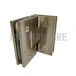 Heavy Duty 90 Degree Glass to GLass Shower Hinge