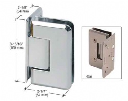 Heavy Duty Pinnacle Offset Back Plate Wall Mount Shower Hinge