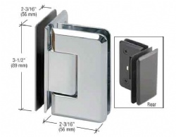 Pinnacle 90 Degree Glass to Glass Shower Hinge